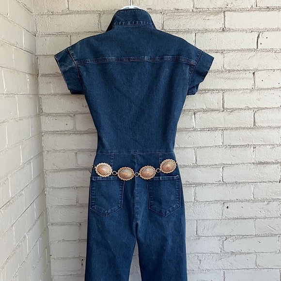 PyLo disco dolly Denim Jumpsuit - Picture 6 of 6
